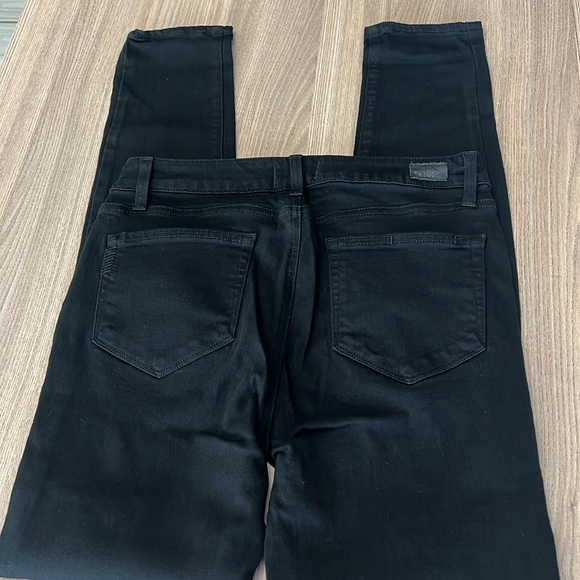 PAIGE Verdugo Ultra Skinny Black Jeans Size 29 - Picture 5 of 8